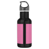 Bruidsquad-naam Bruidsuitnodiging Afscheid Van Mei Waterfles (Achterkant)