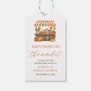 Bruidsshower 'Verse Oogstpompoen Rechtstreeks van Cadeaulabel