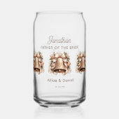 Bruidssoda Glas Voor Vader (Achterkant)