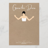 bruidsspelkaart kaart (Voorkant)