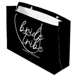 Bruidsstam   Bachelorette Bruidsmeisje Modern Groot Cadeauzakje