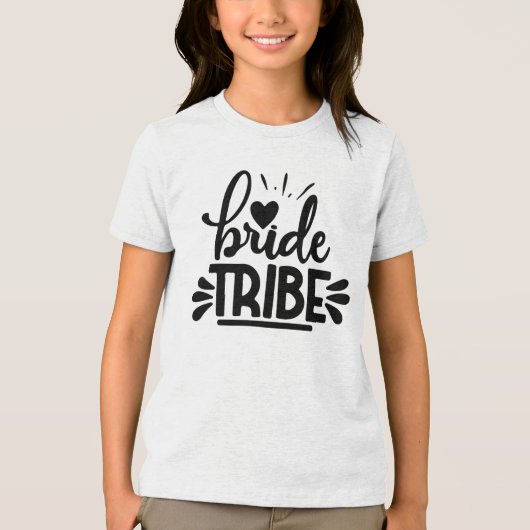 Bruidsstam Tri-Blend Shirt (Voorkant)