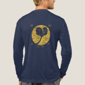 Bruidsstijl Tri-Blend Shirt (Achterkant volledig)