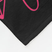 Bruidsstoet fleece deken (Hoek)