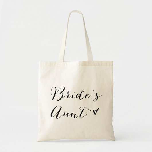 bruidstante | Canvas tas voor moderne kalligrafie (Voorkant)