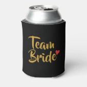 Bruidsteam Rode Hart Blikjeskoeler (Blikje Achterkant)