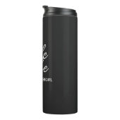 bruidstribe | Modern Bloemenmeisje Thermosbeker (Geroteerd rechts)