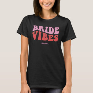 Bruidstrillingen Retro Persoonlijke Hen Party T-shirt