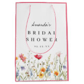 Bruidsuitnodiging Bedankt Medium Cadeauzakje (Voorkant)