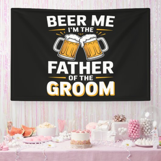 Bruidsvaders drinkteam spandoek (Feest)