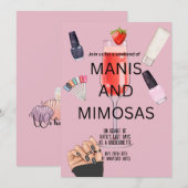 Bruidsweekend Mani & Mimosas  Kaart (Voorkant / Achterkant)