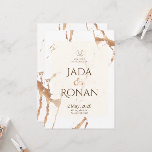 Bruiloft (Voorkant / Achterkant in situ)