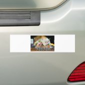 bruiloft-06 bumpersticker (Op auto)