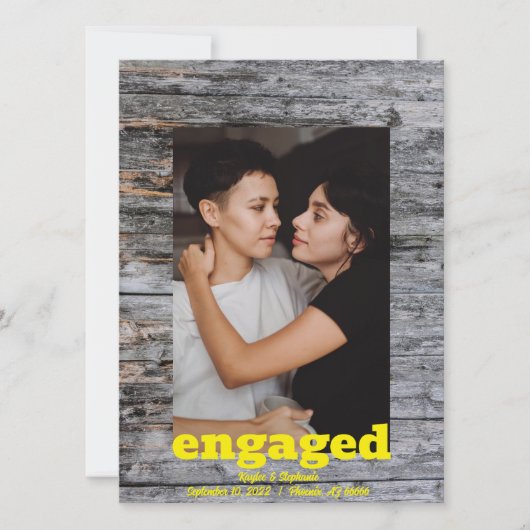 Bruiloft aankondiging - Huwelijksfotografie in rus (Voorkant)