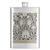 Bruiloft Antiek Kant Linnen Wit Classic  Flacon (Voorkant)