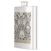 Bruiloft Antiek Kant Linnen Wit Classic  Flacon (Links)