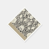 Bruiloft Antiek Kant Linnen Wit Classic  Servetten (Hoek)