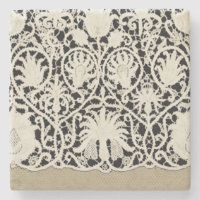 Bruiloft Antiek Kant Linnen Wit Classic 