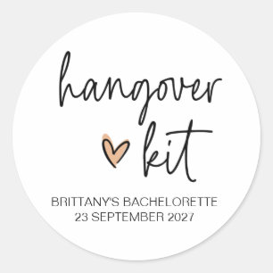 Bruiloft Bachelorette Hens Party Bridal Party Favo Ronde Sticker