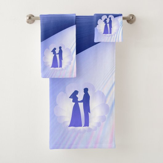 bruiloft bad handdoek (Insitu)