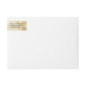 Bruiloft Bewaar de datum Gold Glitter Lights (Voorkant)