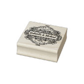 Bruiloft Bewaar de datum   Lijst Custom Rubberstempel (Stempel)