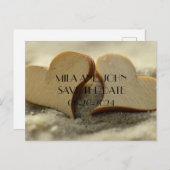 BRUILOFT BEWAAR HET DATUM BRIEFKAART (Voorkant / Achterkant)