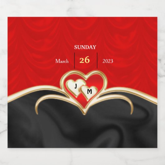 bruiloft bier etiket (Enkel label)