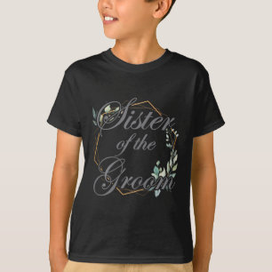 Bruiloft Bridal Shower Bruid Zus Van De Bruidegom T-shirt