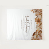 Bruiloft Bridal Shower Wandkleed (Voorkant (horizontaal))