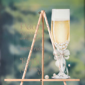 Bruiloft Bridal Shower Welkom Bord (Neutraal)