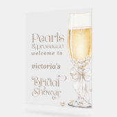 Bruiloft Bridal Shower Welkom Bord (Hoek)