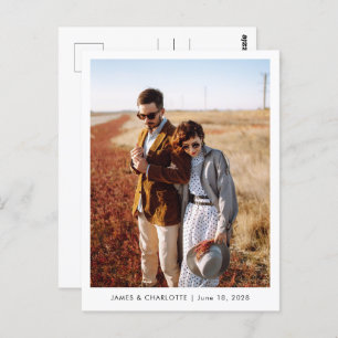 Bruiloft Briefkaart Gastenboek Aangepaste fotosjab