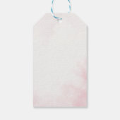 BRUILOFT BRUID SSHOWER BEDANKJE CADEAULABEL (Achterkant)