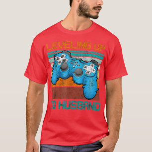 Bruiloft bruidegom huwelijk echtgenoot t-shirt