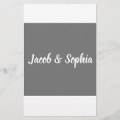 BRUILOFT & BRUIDEGOM TROUWFEest SPELLEN GAME KAART (Achterkant)