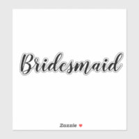 Bruiloft bruidsmeisje 2024 Eenvoudige aangepaste t