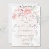 Bruiloft Brunch Borrel Bruidsmeisjes Uitnodiging R (Voorkant)