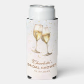 Bruiloft brunch en bubbel champagne (Seltzer Voorkant)