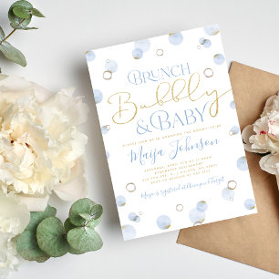 Bruiloft Brunch en Uitnodiging voor Baby Shower