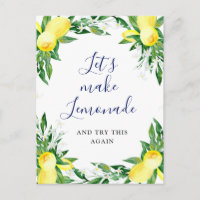 Bruiloft Brunch Wijzig de Datum Citroenen Bloeien 