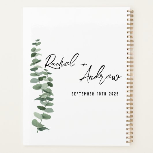 Bruiloft Checklist Planner (Achterkant)