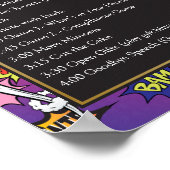 Bruiloft Comic Pop Art 💥🎉 Spreekballons Poster (Hoek)