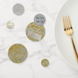 Bruiloft Confetti Silver Lining Confetti