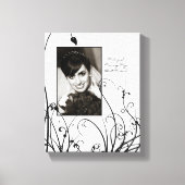 Bruiloft Custom Portret Canvas (Voorkant)