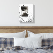 Bruiloft Custom Portret Canvas (Insitu (Slaapkamer))