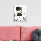 Bruiloft Custom Portret Canvas Afdruk (Insitu (Woonkamer))