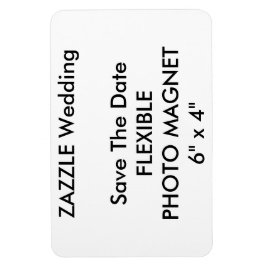 Bruiloft Custom Save De Datum Foto Koelkast Magnee Magneet
