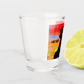 BRUILOFT CUSTOM Shot bril, Sunset Romantisch Glas (Links)