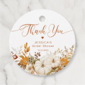 Bruiloft dank je bedankjes labels (Voorkant)